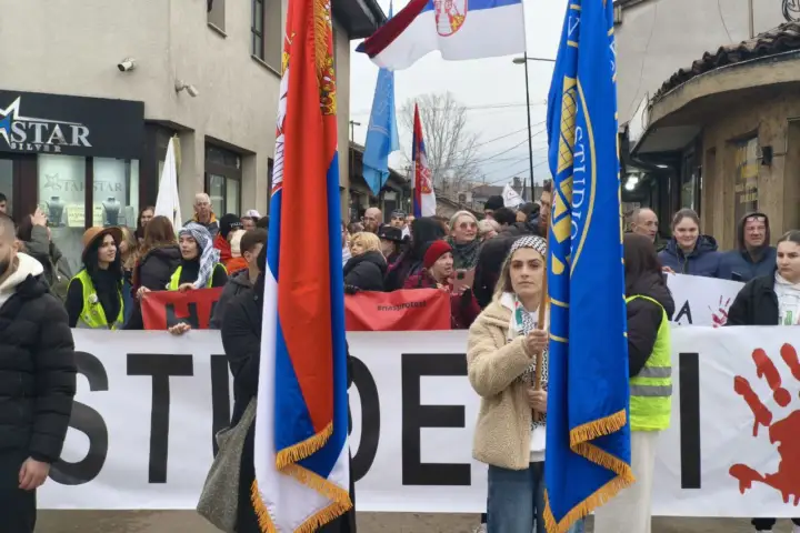 Protest u Novom Pazaru,