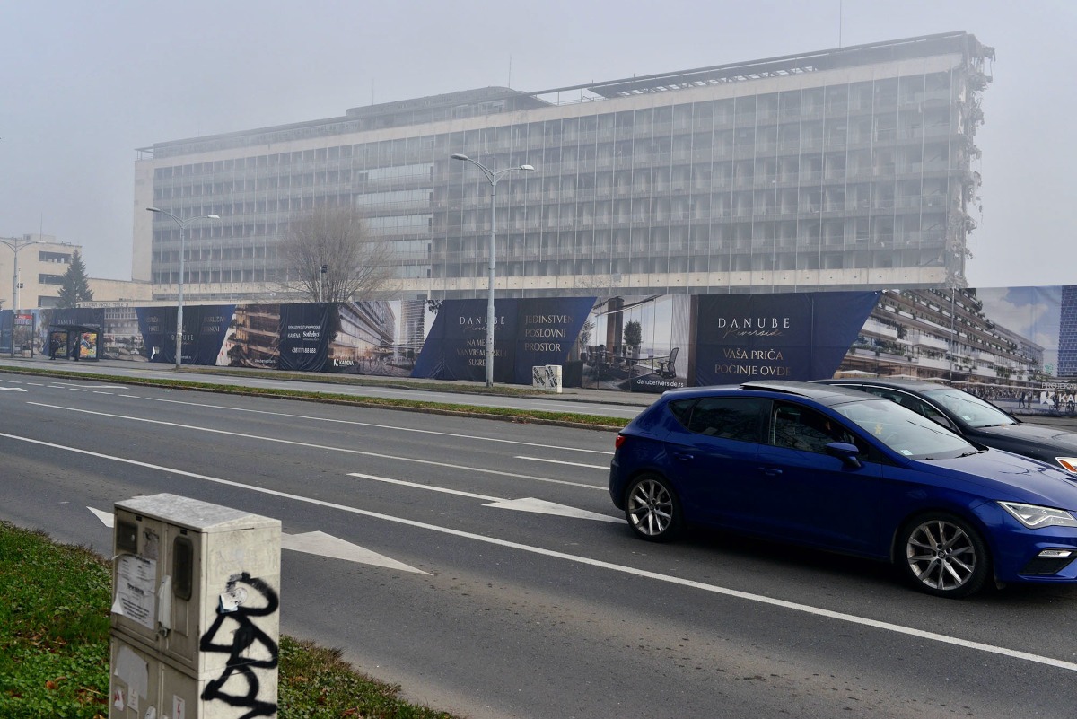 Ruševina hotela Jugoislavija