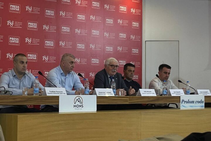 Konferencija za medije posvećena najavljenom protestu prevoznika