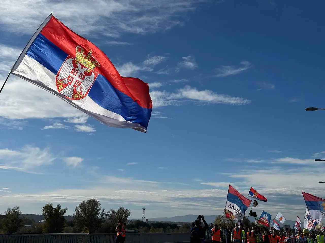Studentska šetnja iz Beograda u Novi Sad