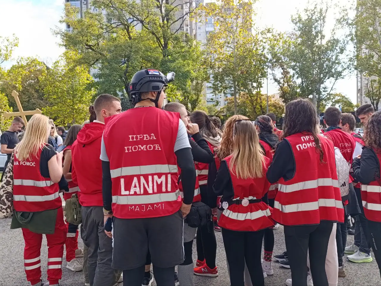 Prva pomoć na protestima