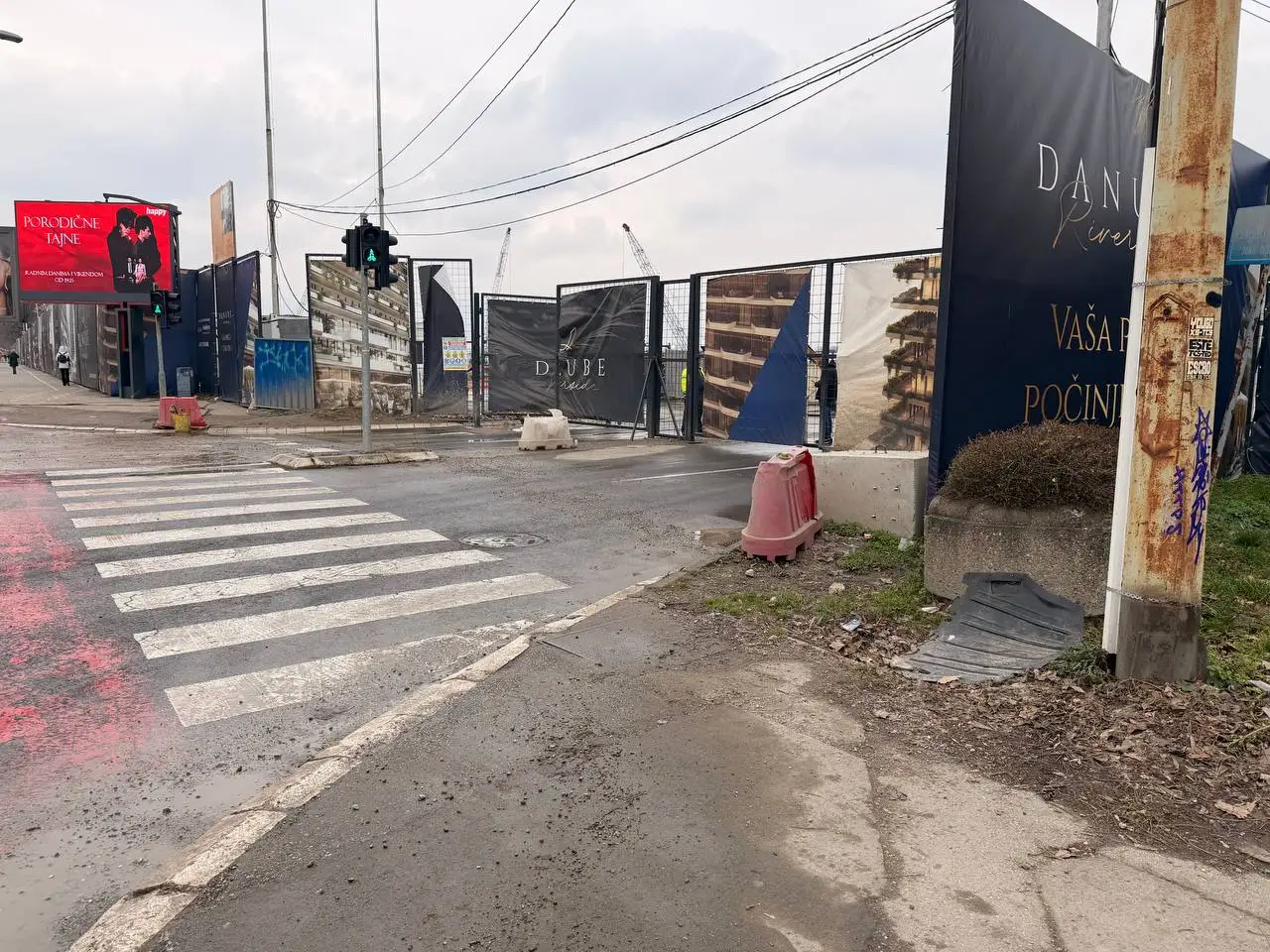 Gradilište na mestu srušenog hotela Jugoslavija; Foto: Mašina
