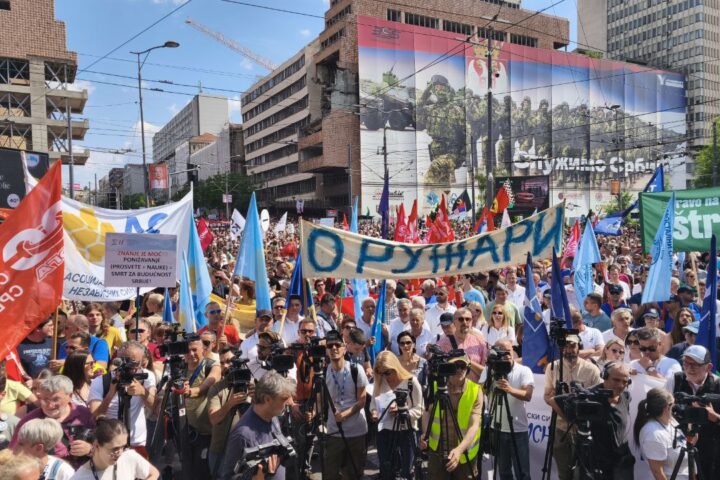 Prvi maj 2025. godine u Beogradu