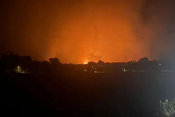 Požar na Deliblatskoj peščari