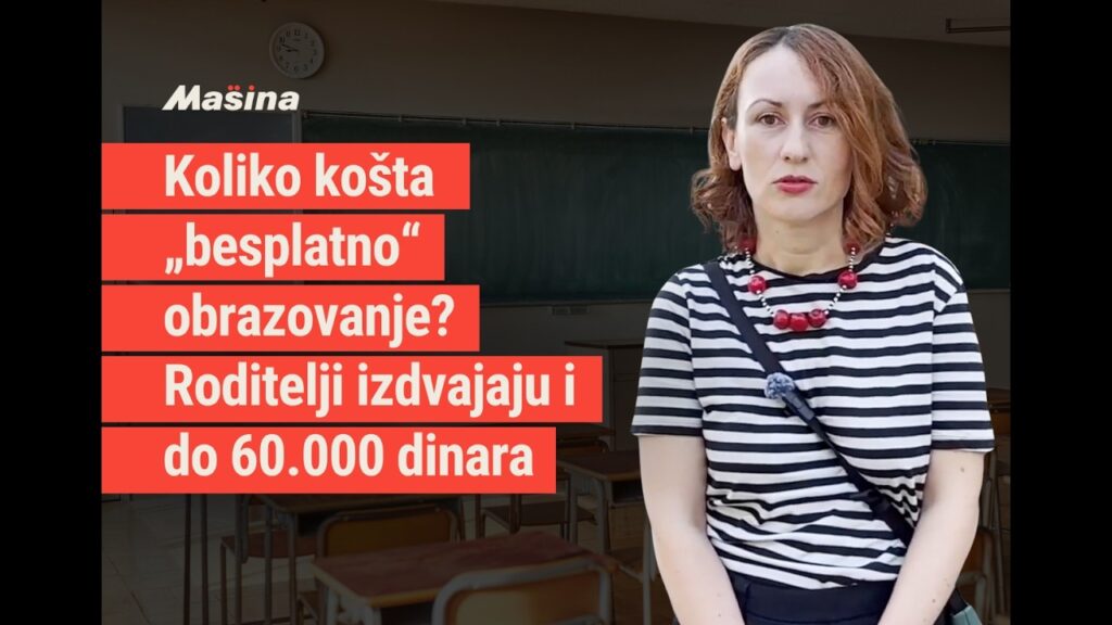 Od 20.000 do 60.000 dinara za školu: Koliko roditelje košta „besplatno“ obrazovanje?