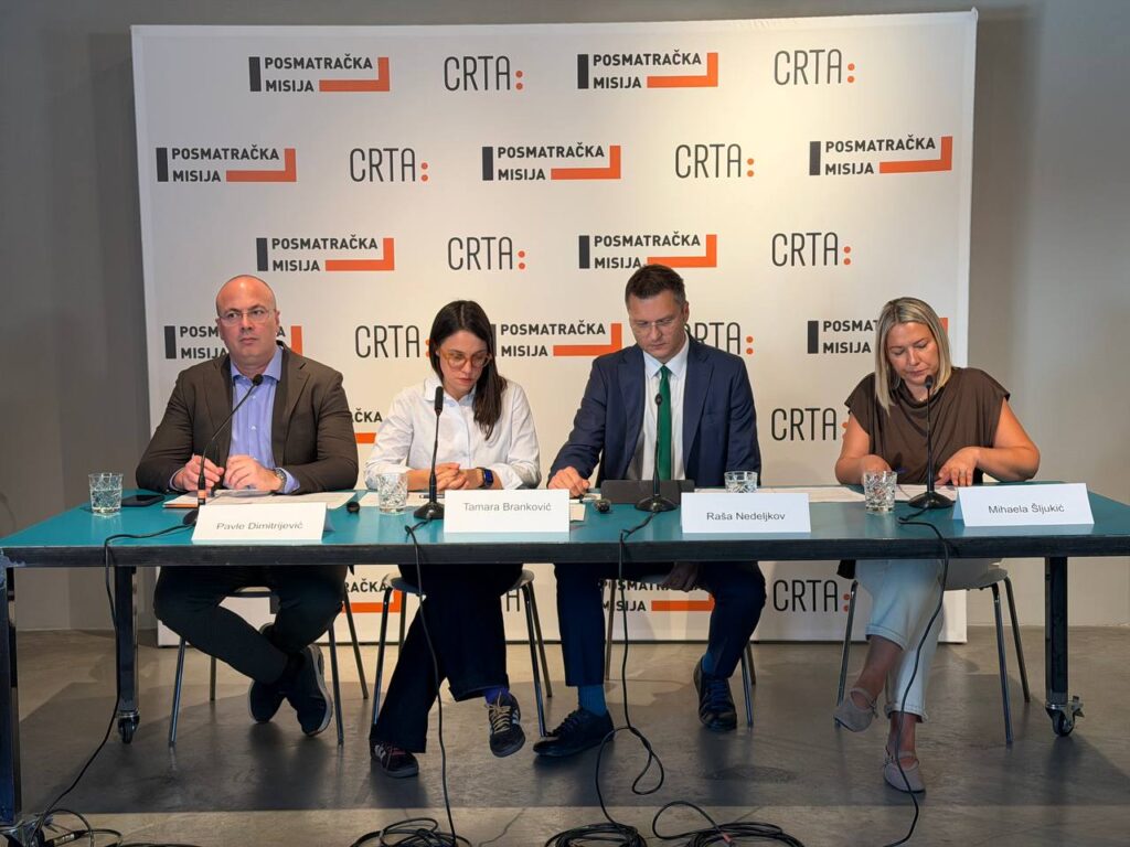 Kampanja pre raspisivanja izbora: Prvi izveštaj Posmatračke misije Crte