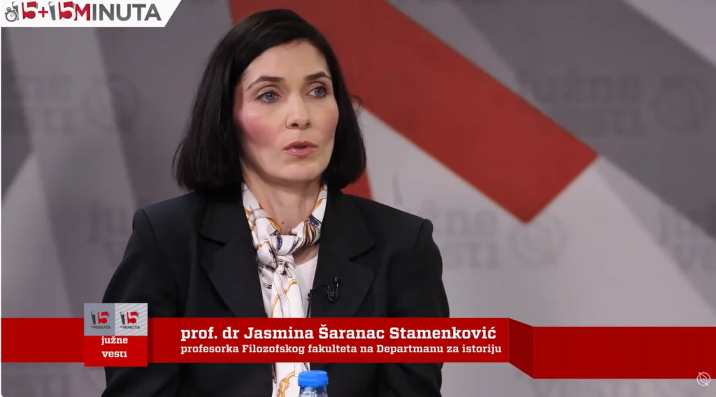 Profesorka Filozofskog fakulteta u Nišu Jasmina Šaranac Stamenković