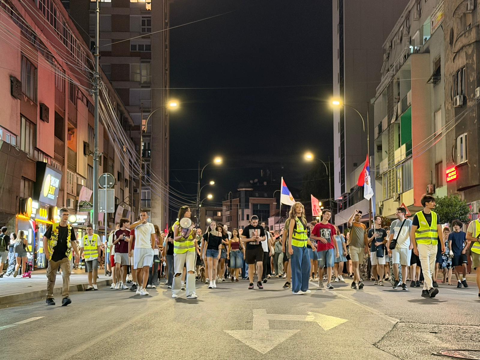 Protest studenata i srednjoškolaca u Nišu