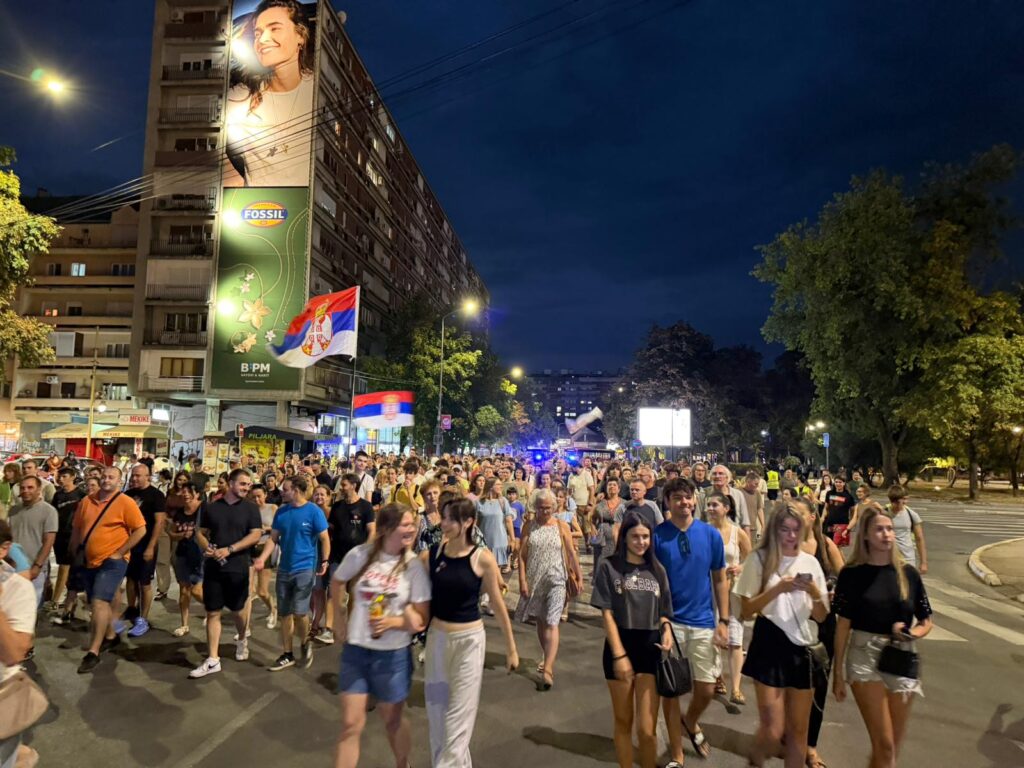 Studenti u blokadi iz Niša pozvali na protestni doček predsednika u Nišu