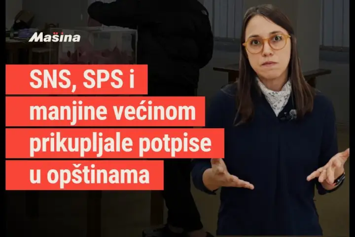 SNS, SPS i manjine većinom prikupljale potpise u opštinama