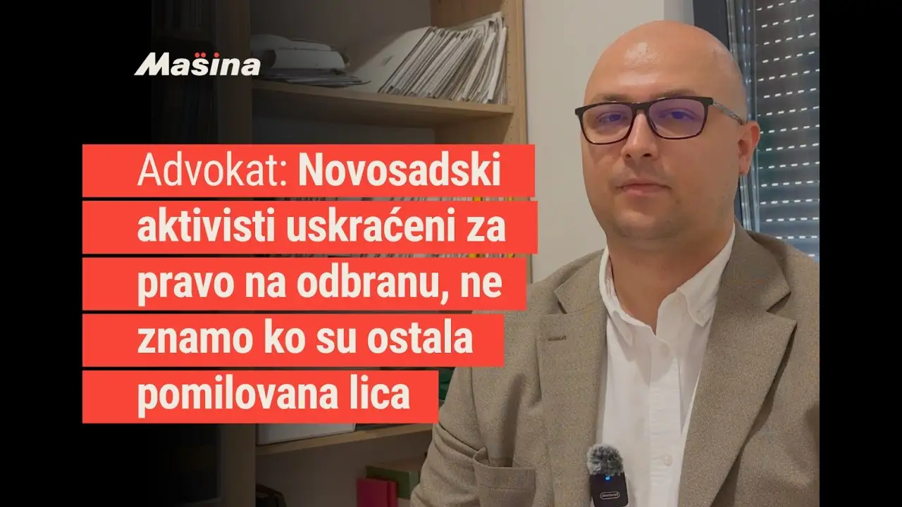 Advokat: Novosadski aktivisti uskraćeni za pravo na odbranu, ne znamo ko su ostala pomilovana lica