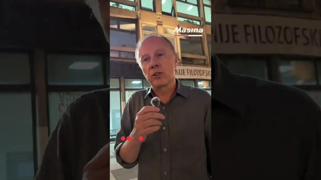 Rektor Vladan Đokić o napadu na dekana Filozofskog fakuleta Danijela Sinanija