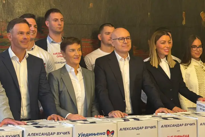 Predaja liste SNS-a
