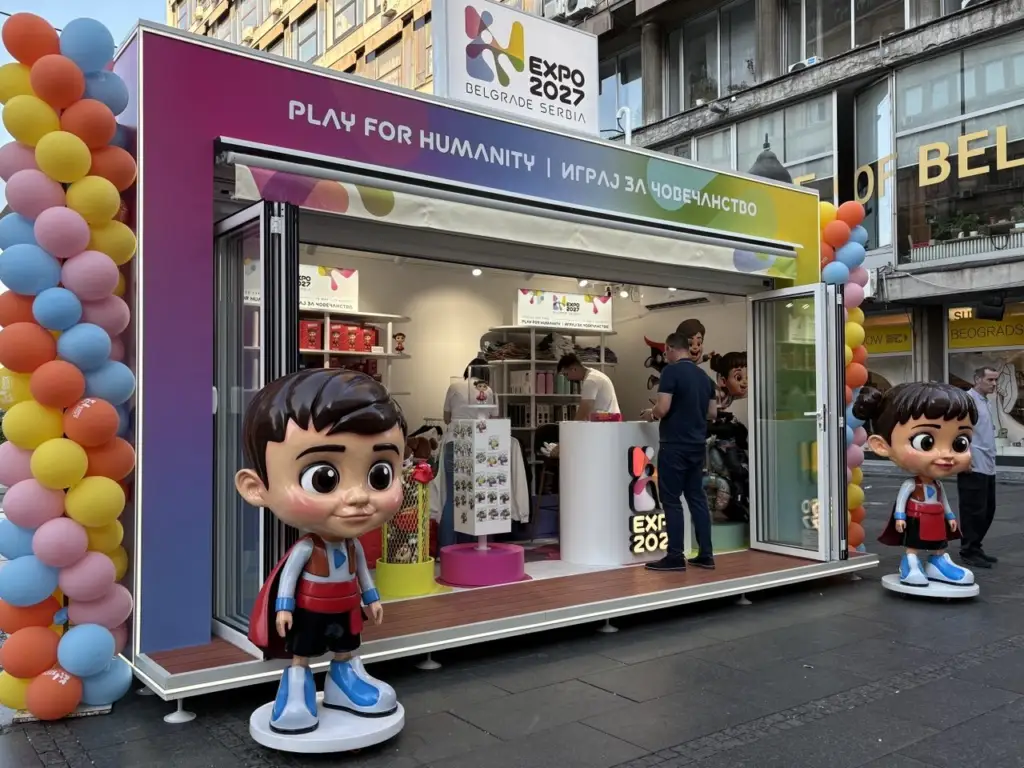 Expo pop-up prodavnica
