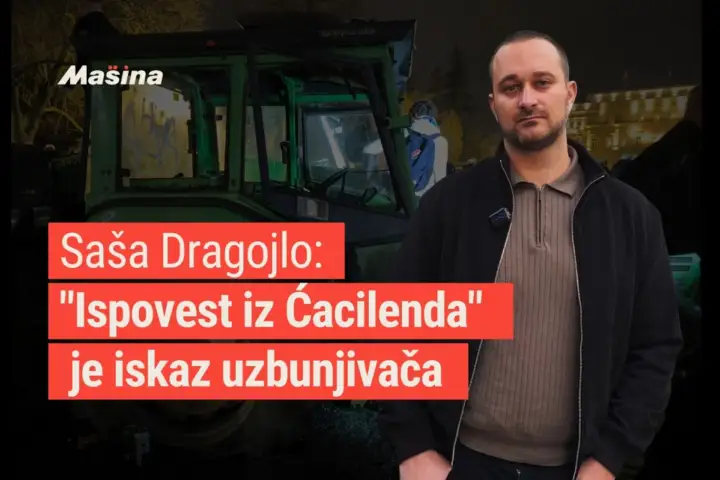 Saša Dragojlo o intervjuu „Ispovest iz Ćacilenda“: Ovo će koristiti za buduće tužilaštvo