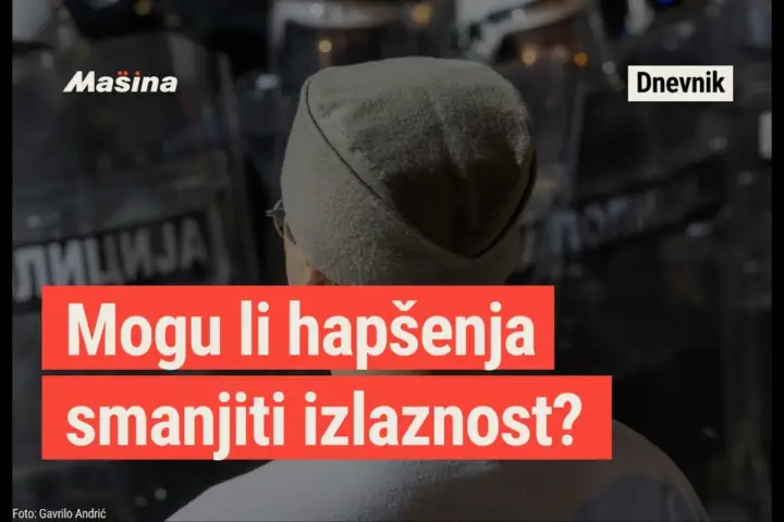 Zašto (ponovo) gledamo hapšenja pred protest na Slaviji? | Mašina DNEVNIK