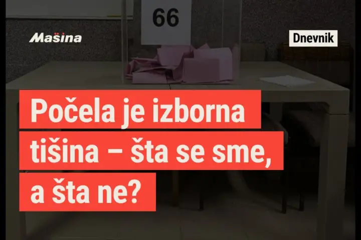 Tužilaštvo apeluje da se ne prave neredi tokom izbora | Mašina DNEVNIK