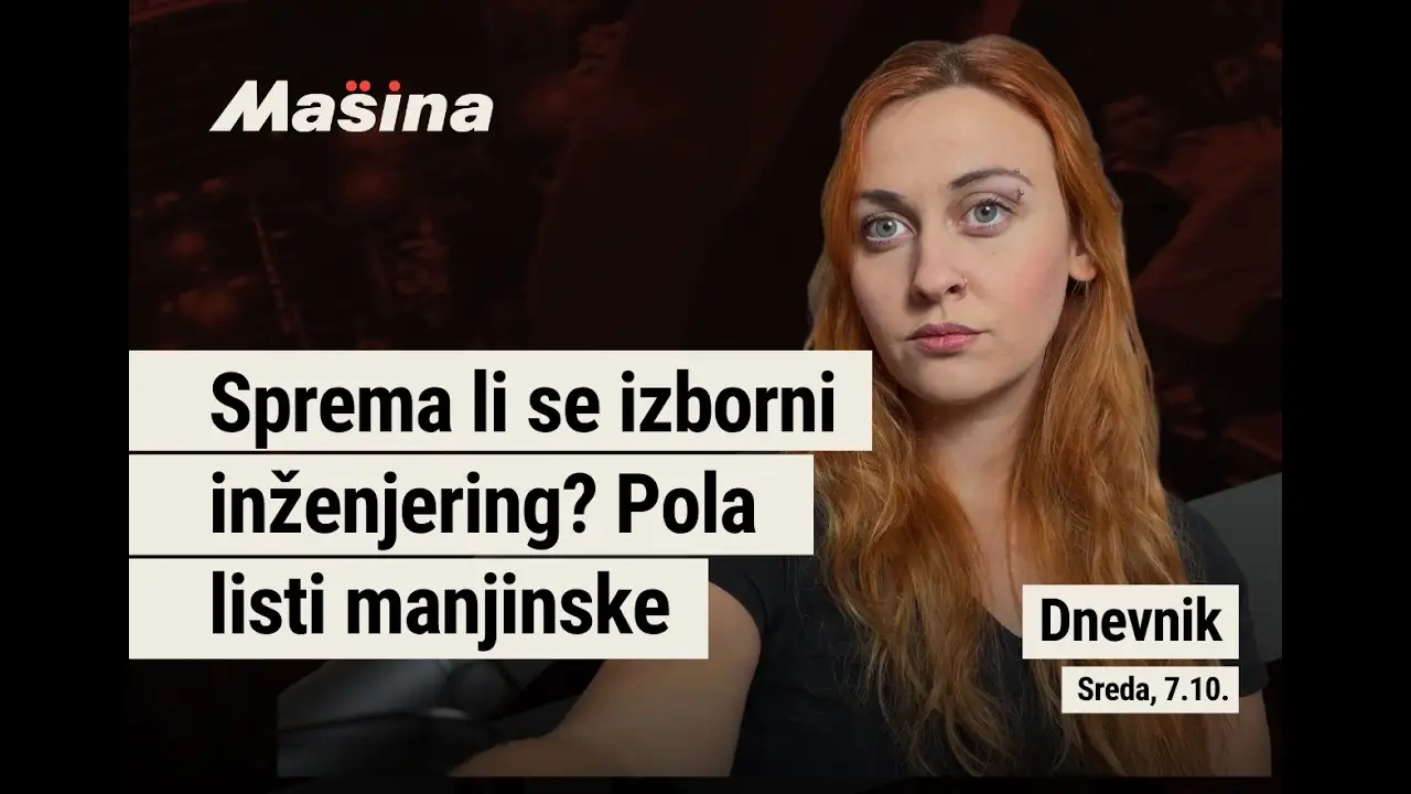 Izborni inženjering? Pola listi manjinske, Niš bez plata | Mašina DNEVNIK, sreda, 7. oktobar