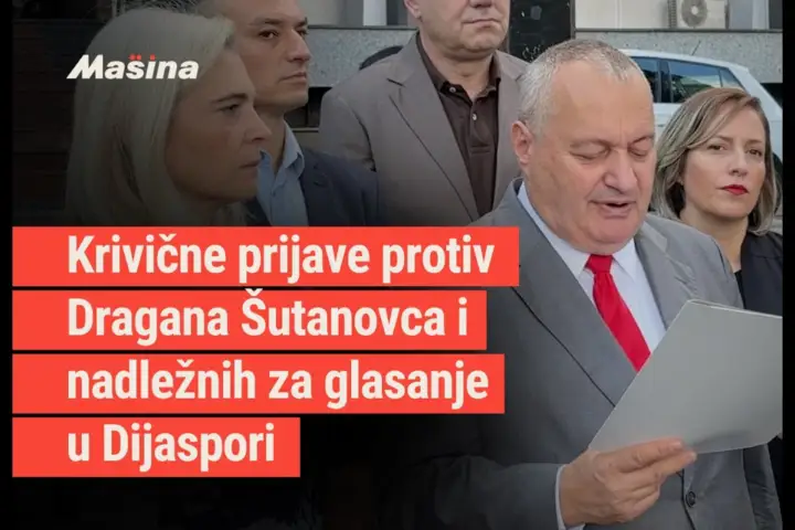 Krivične prijave protiv Kozareva, Nakića i Šutanovca zbog biračkih mesta u inostranstvu