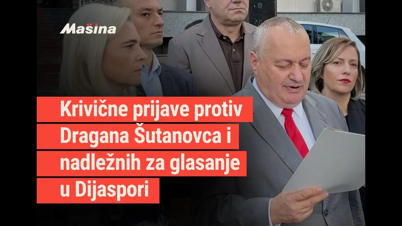 Krivične prijave protiv Kozareva, Nakića i Šutanovca zbog biračkih mesta u inostranstvu