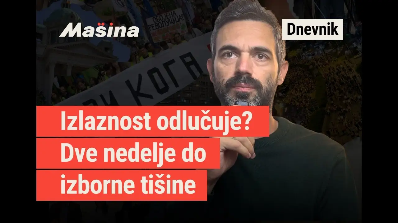 Dve nedelje do izborne tišine: šta nas očekuje? | Mašina DNEVNIK, petak, 9. oktobar