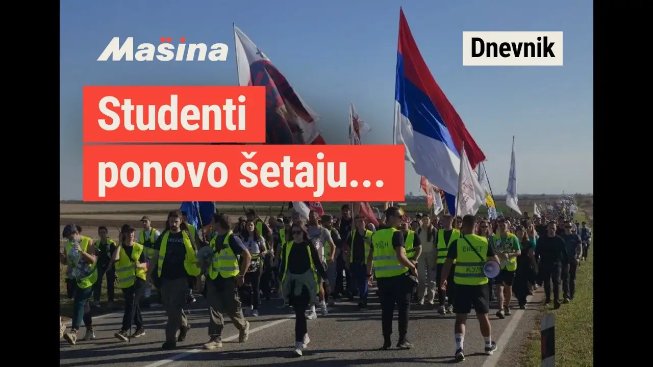 Studenti ponovo šetaju: Koji efekat ima ovaj potez? | Mašina DNEVNIK 12. oktobar 2026.